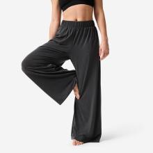 Yogahose Damen weit fließend - grau
