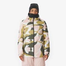 Skijacke Snowboardjacke Damen warm wasserdicht - 100 camo