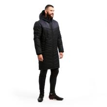 Damen/Herren Fußball Winterjacke lang - Traxium Parka schwarz