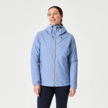 Segeljacke Damen warm wasserdicht 100 hellblau