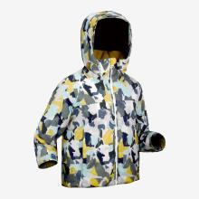 Skijacke Kinder Gr. 98–116 warm wasserdicht - 500 PNF Camo