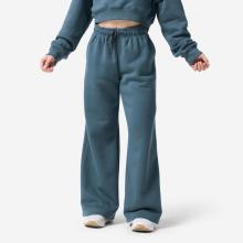 Jogginghose Damen weit warm Baumwolle - dunkelblau