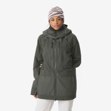 Snowboardjacke Damen wasserdicht - SNB 900 khaki