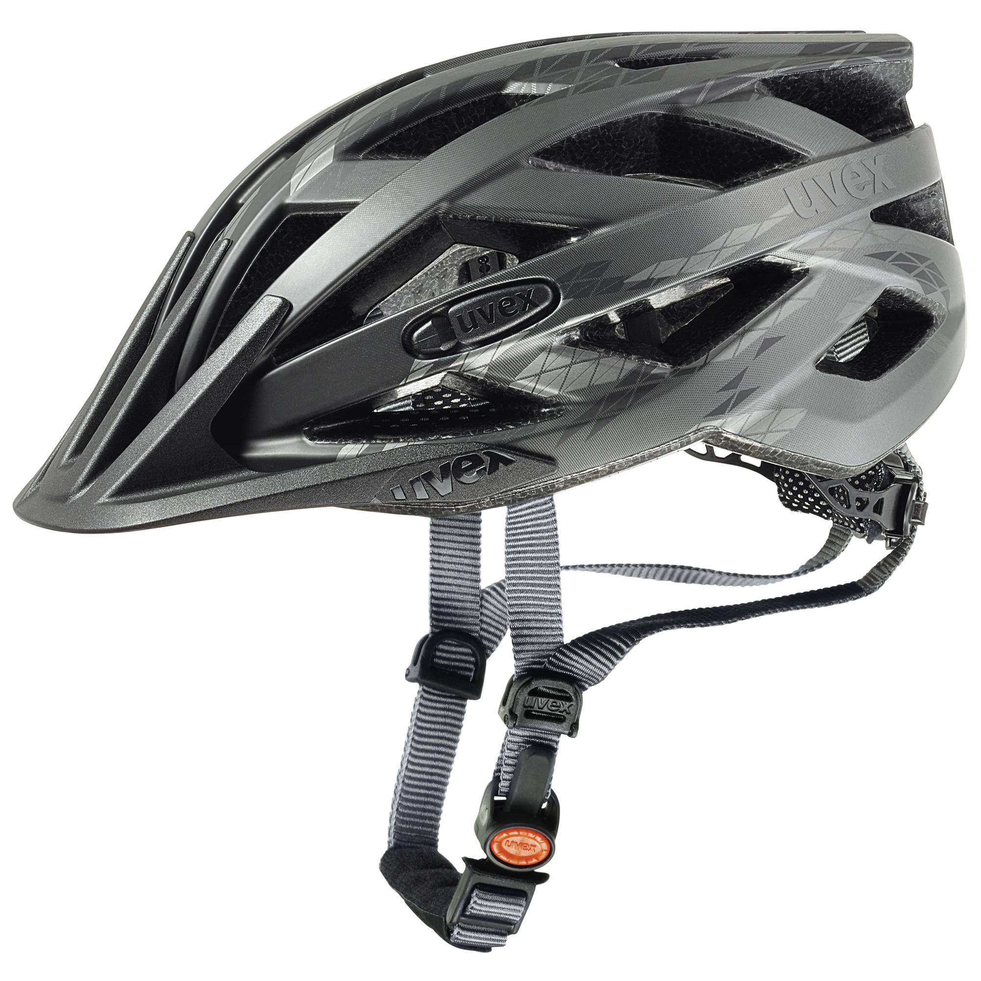 Uvex i-vo cc Radhelm black-smoke mat Gr. 52-57cm