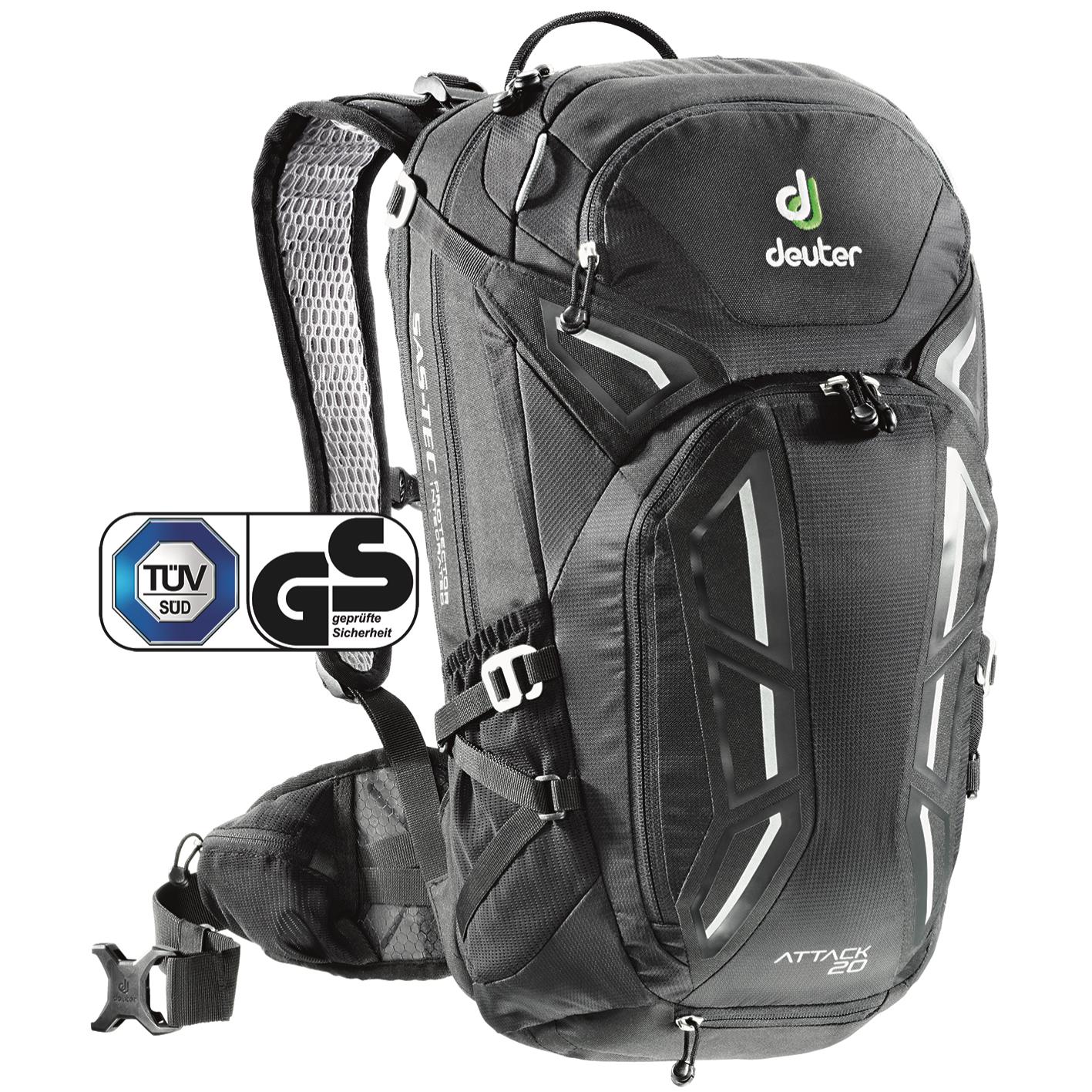 Deuter Attack 20 Fahrradrucksack black