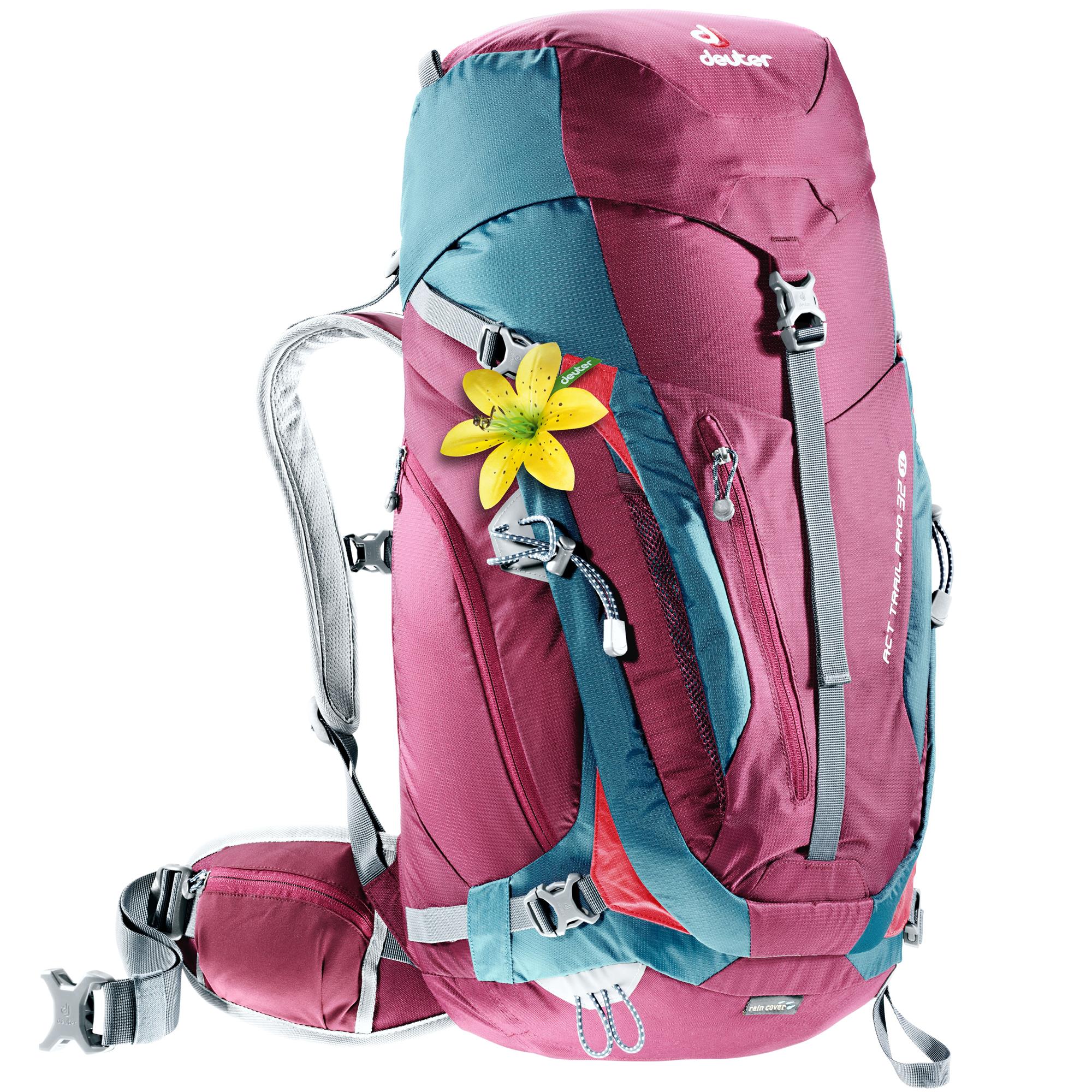 Deuter ACT Trail Pro 32 SL Damen Wanderrucksack beere