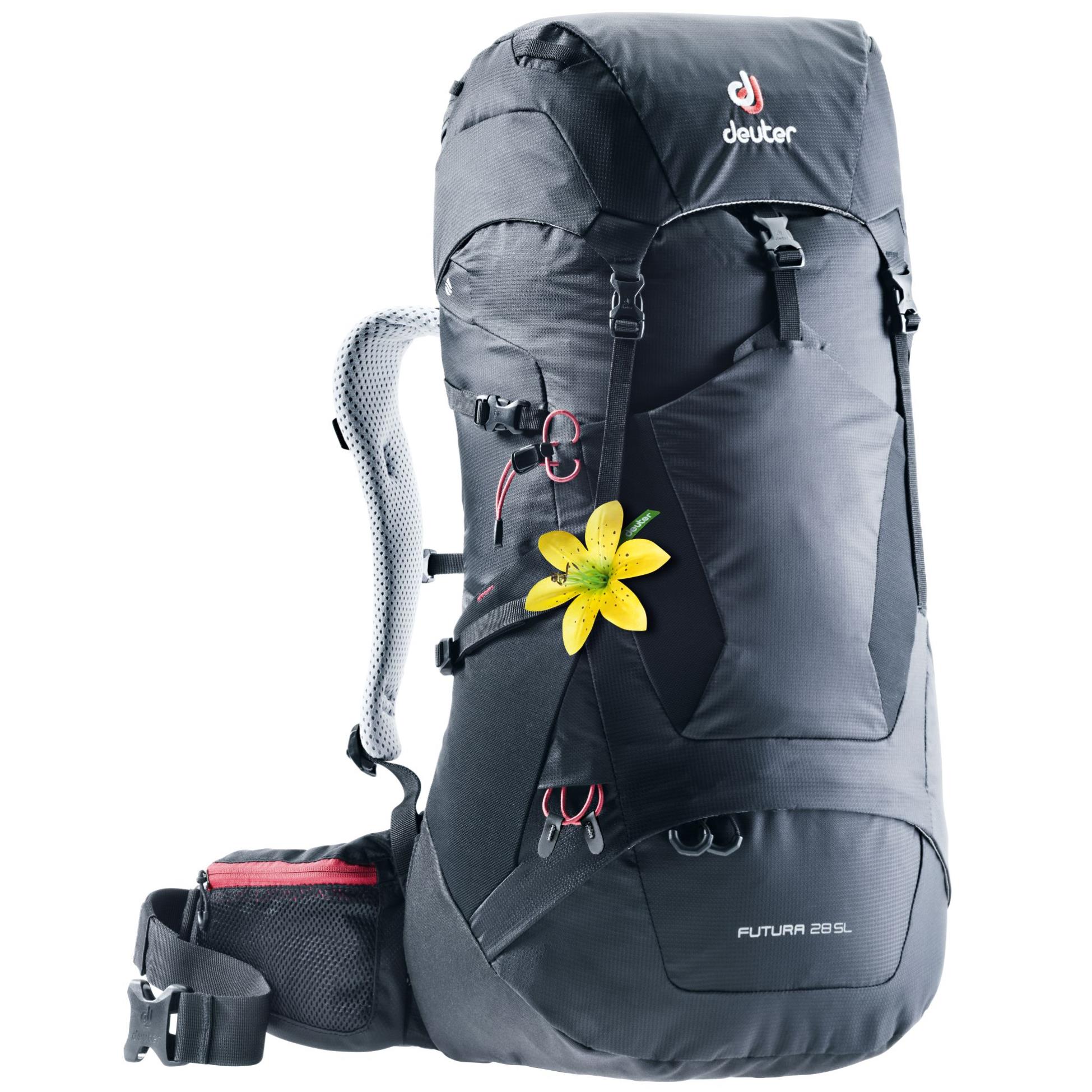 Deuter Futura 28 SL Damen Wanderrucksack schwarz