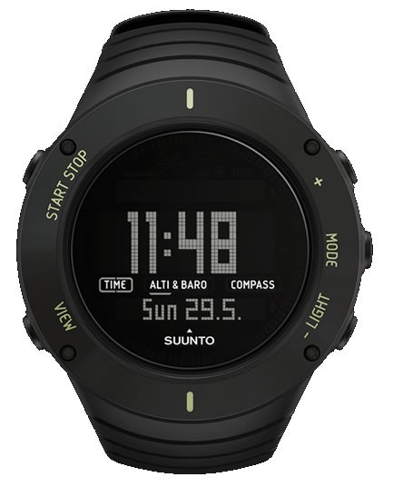 SUUNTO Core Ultimate Black - Multifunktionsuhr