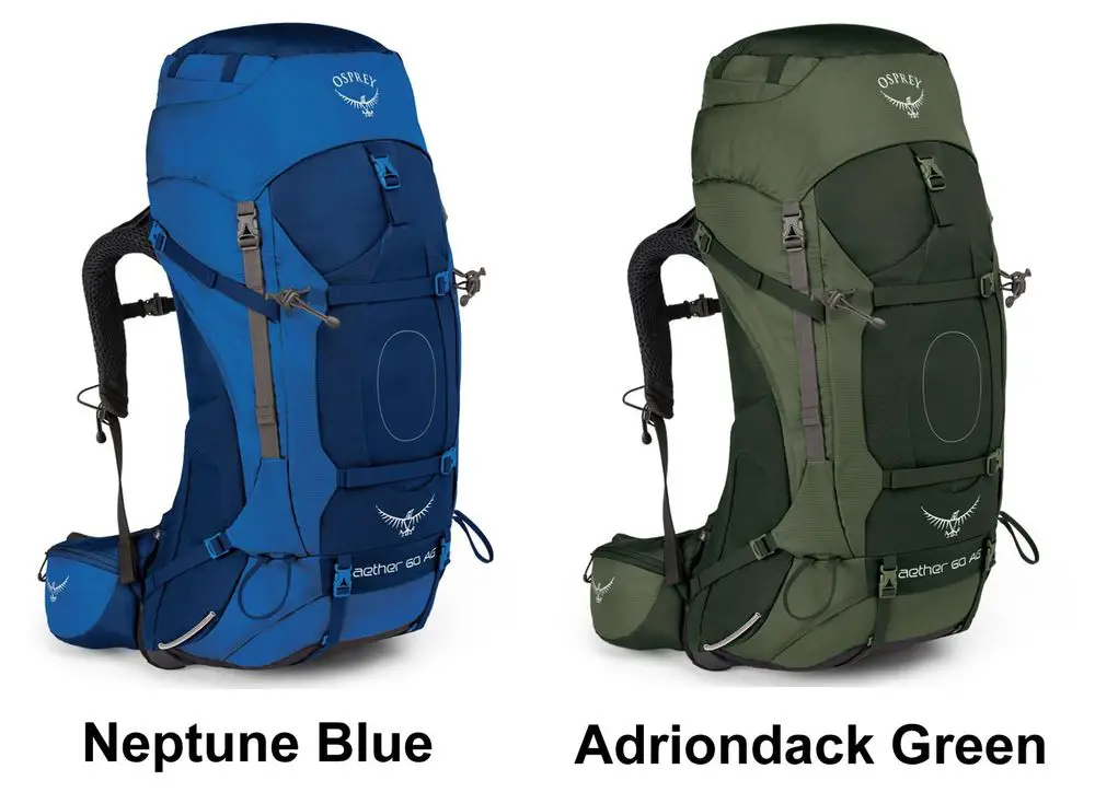  OSPREY Aether AG 60 - Trekkingrucksack, Herren