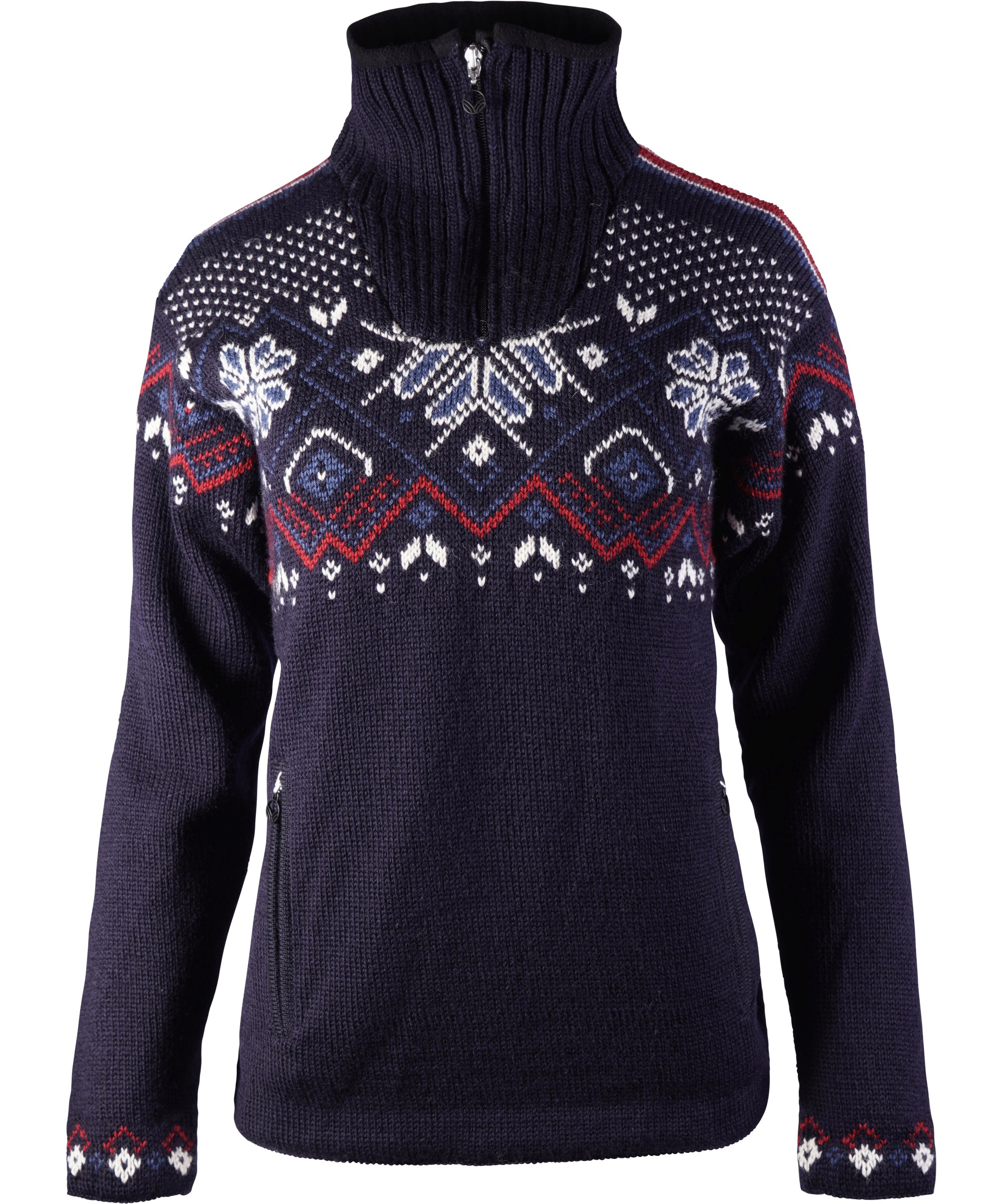 Dale of Norway Fongen Weatherproof Sweater Women - Outdoorpulli - navy blue/white - Gr.M