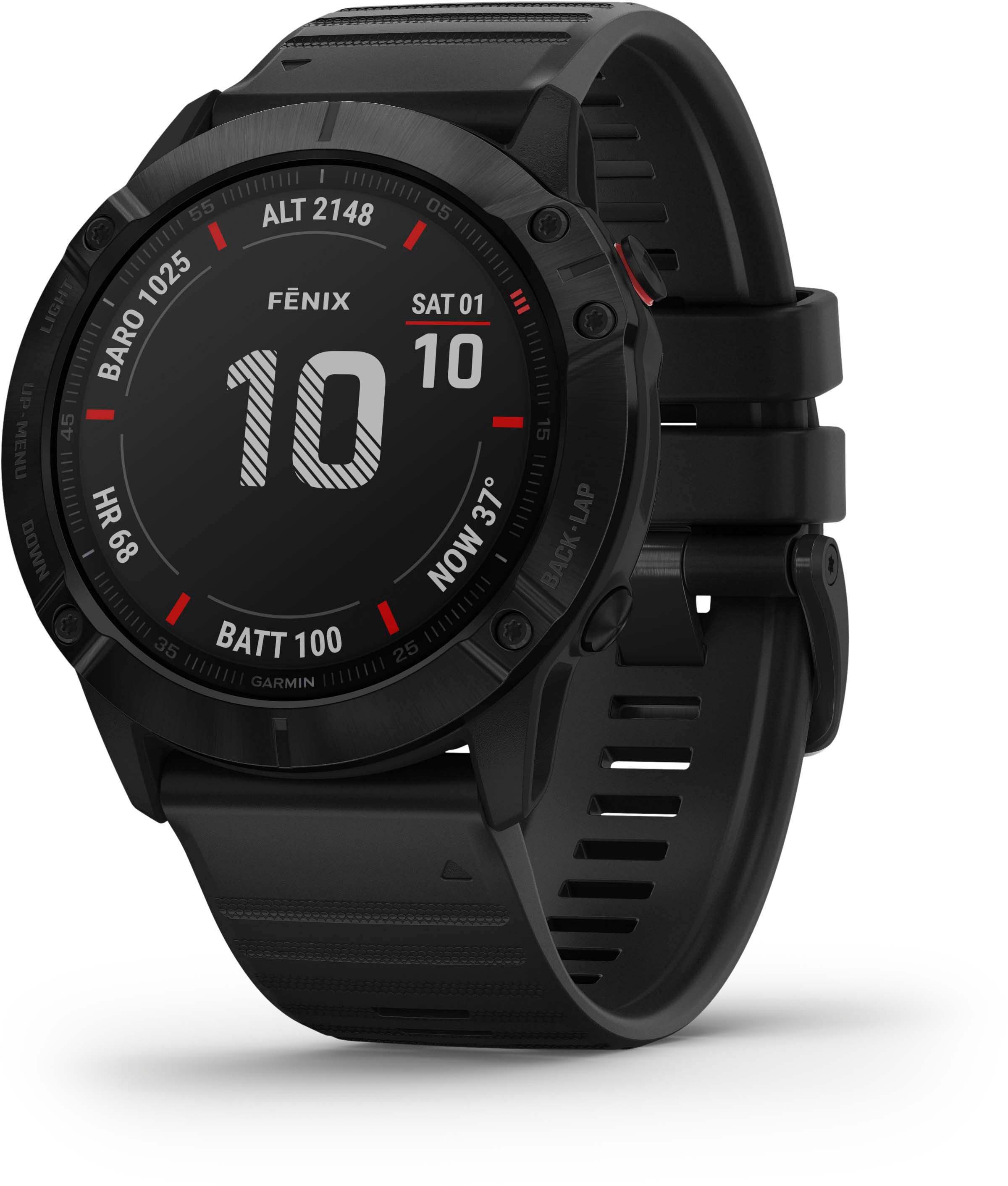 Garmin FENIX 6X PRO Sportuhr GPS-Multisport-Smartwatch