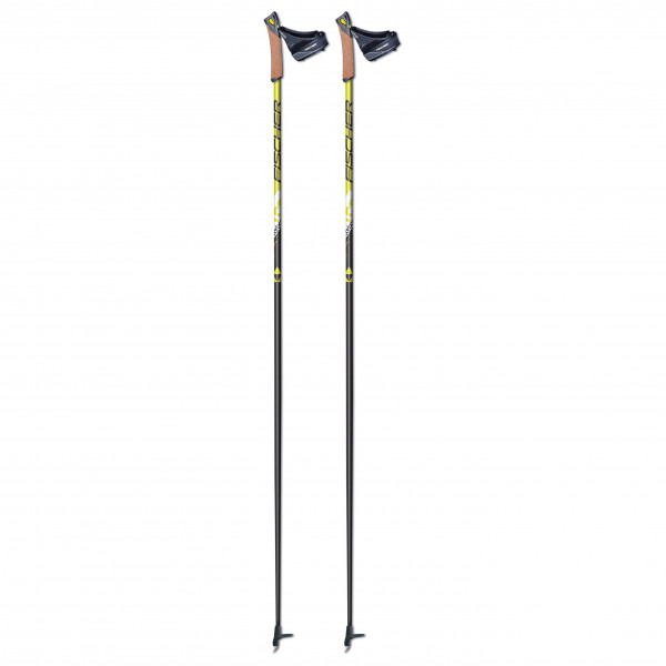 Fischer - RC5-QC - Skistöcke Gr 170 cm schwarz/gelb