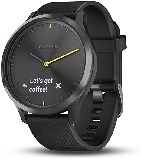 GARMIN Vivomove HR - Hybrid Smartwatch mit Fitness Tracker-Funktion modisch