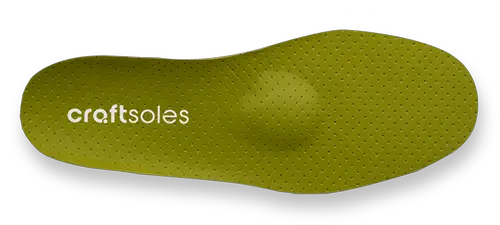 CRAFTSOLES Handgefertigte orthopädische Einlagen - Einlegesohlen