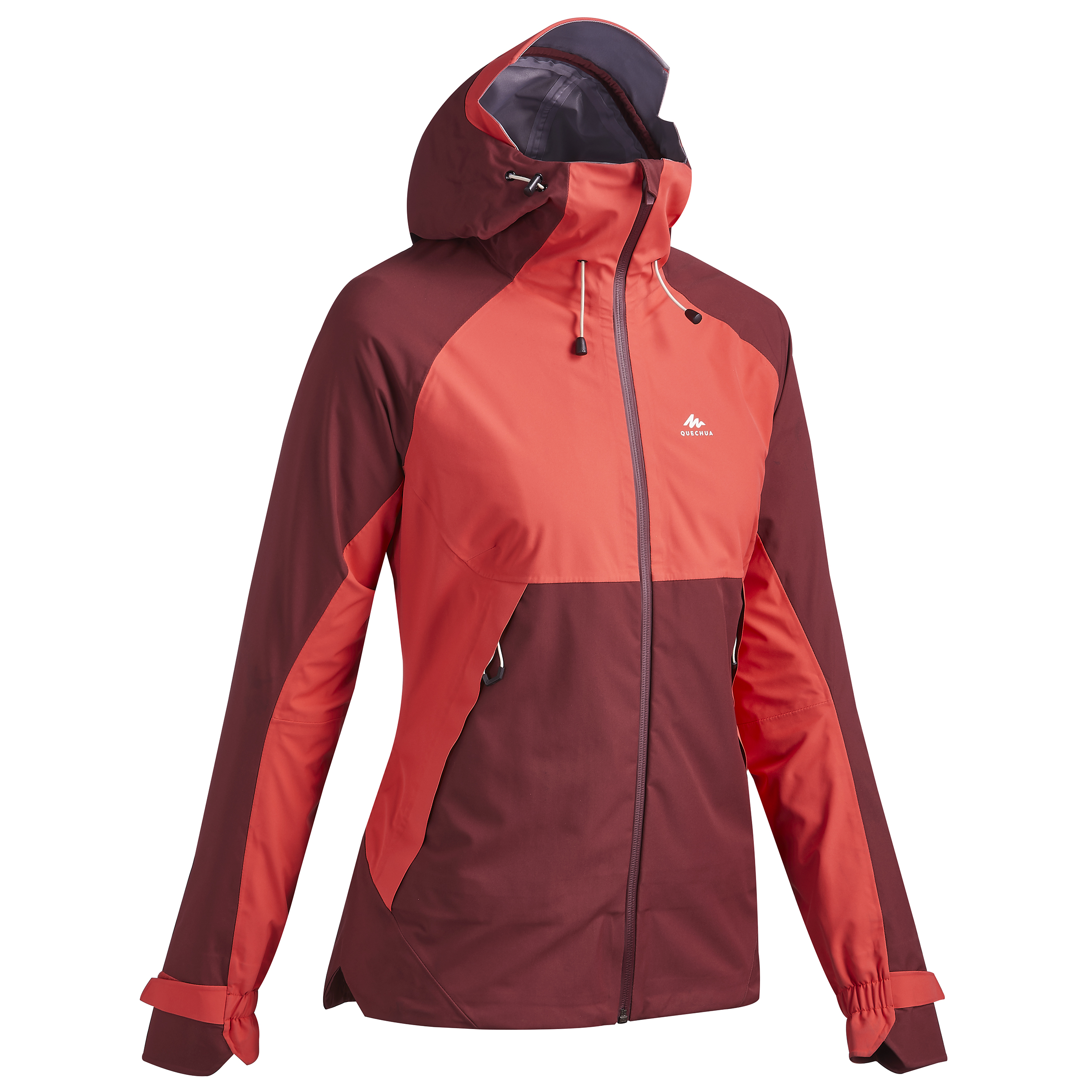 DECATHLON QUECHUA Wanderjacke Bergwandern MH500 wasserdicht - Trekkingjacke
