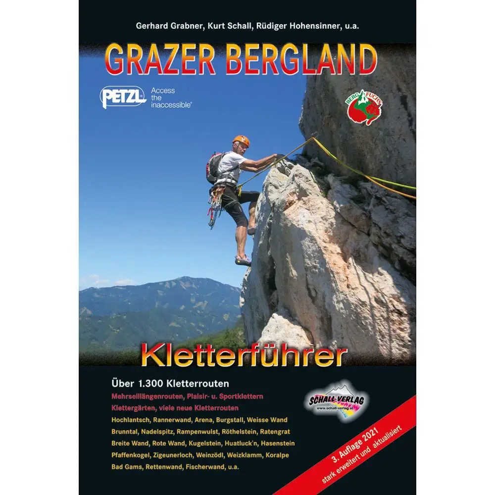 SCHALL-VERLAG Kletterführer Grazer Bergland (3. Aufl. 2021) - Kletterführer