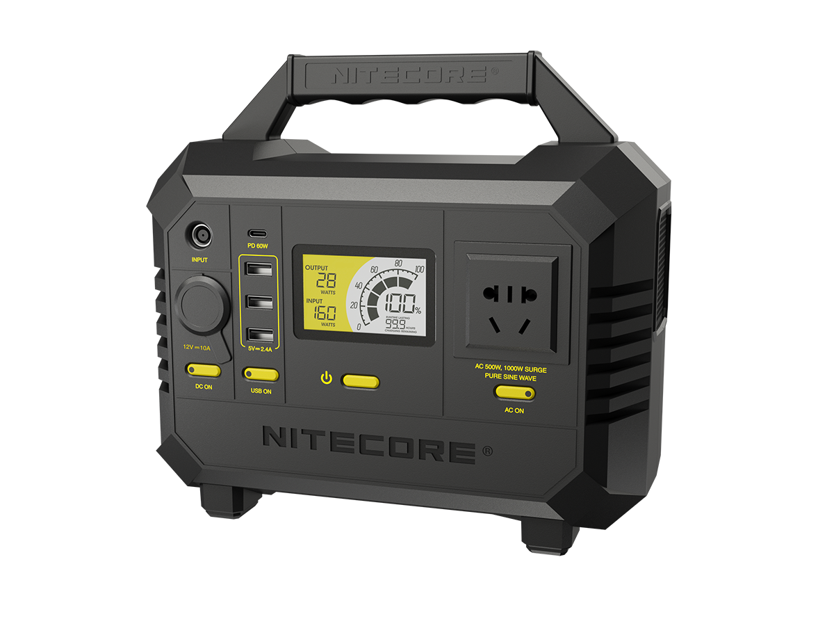 NITECORE NES500 - Powerstation, Camping