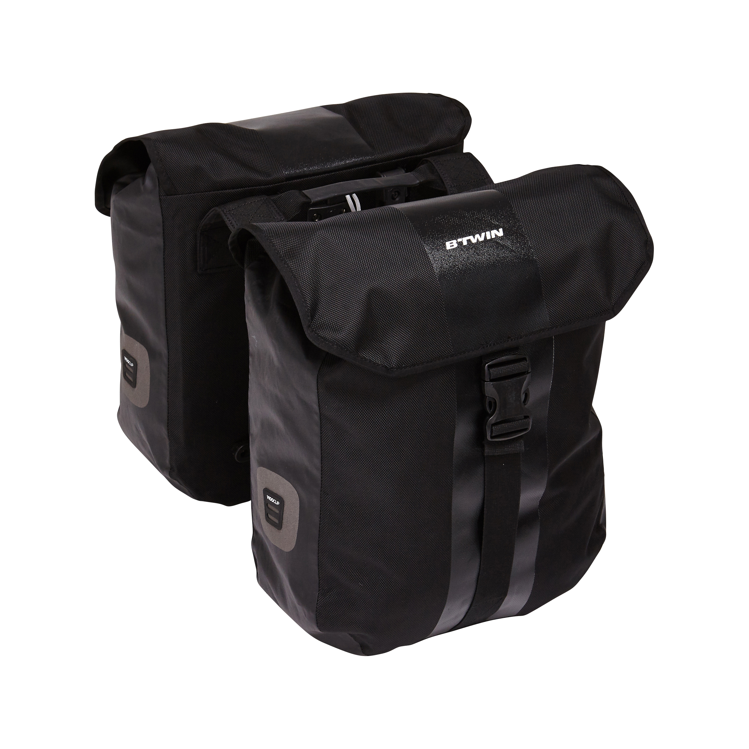 DECATHLON ELOPS Doppel-Fahrradtasche 540 2 × 20 Liter - Gepäckträgertasche