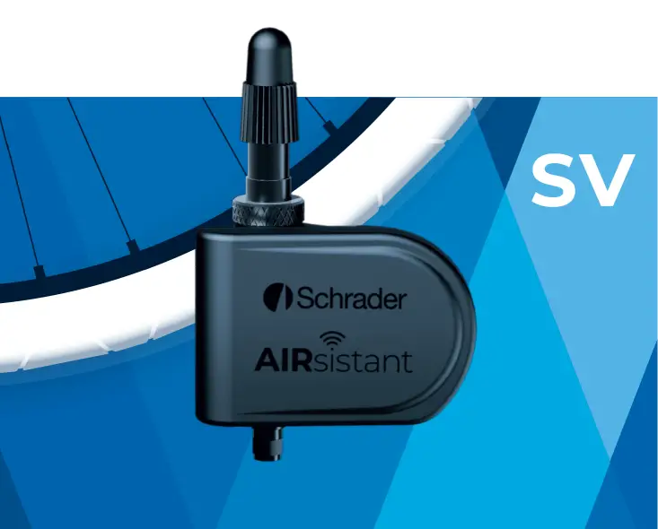 SCHRADER AIRsistant für Presta Ventile - Bluetooth Reifendruckkontrollsystem