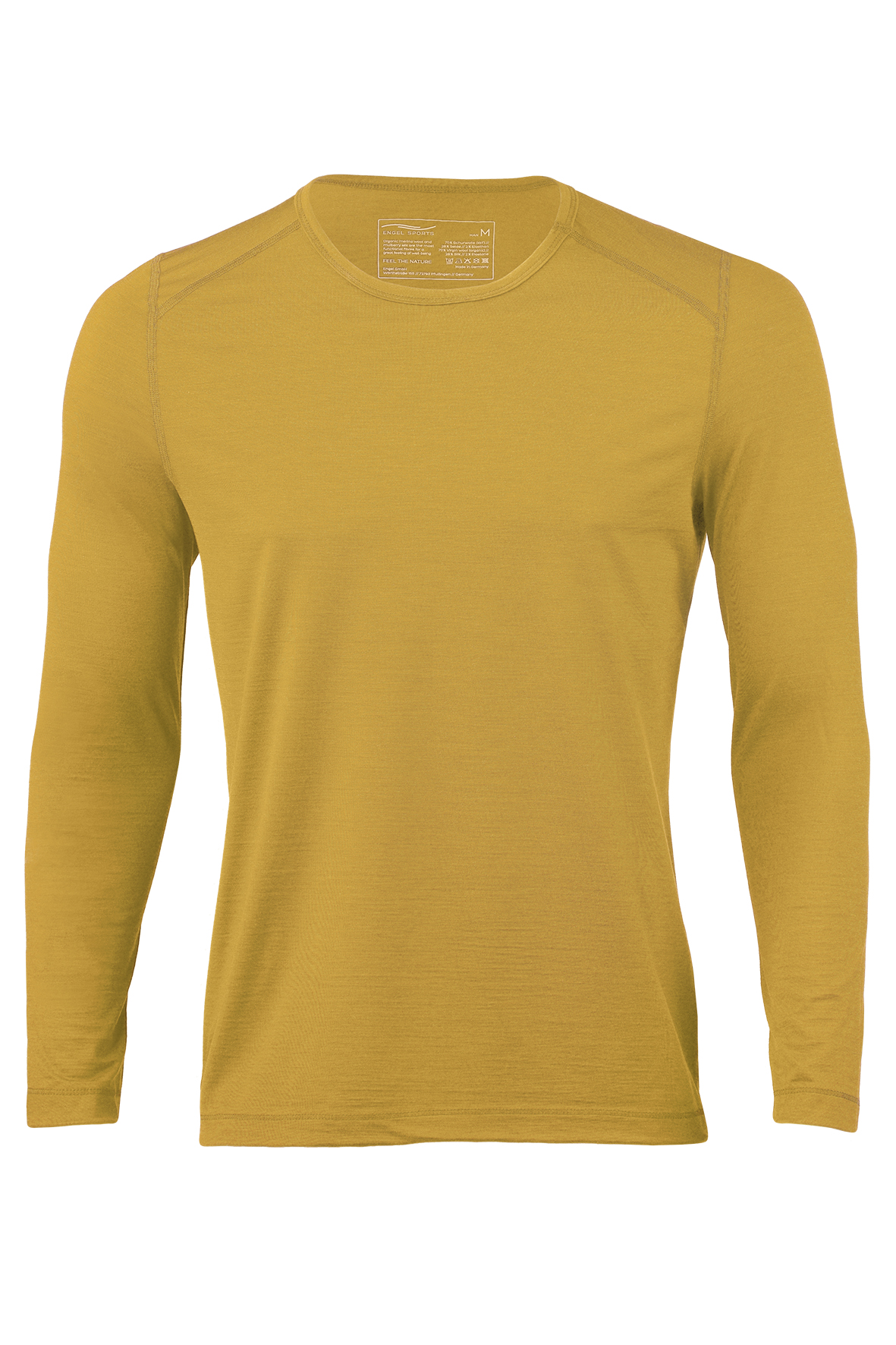 ENGEL SPORTS Shirt langarm - Merino Base-Layer Herren
