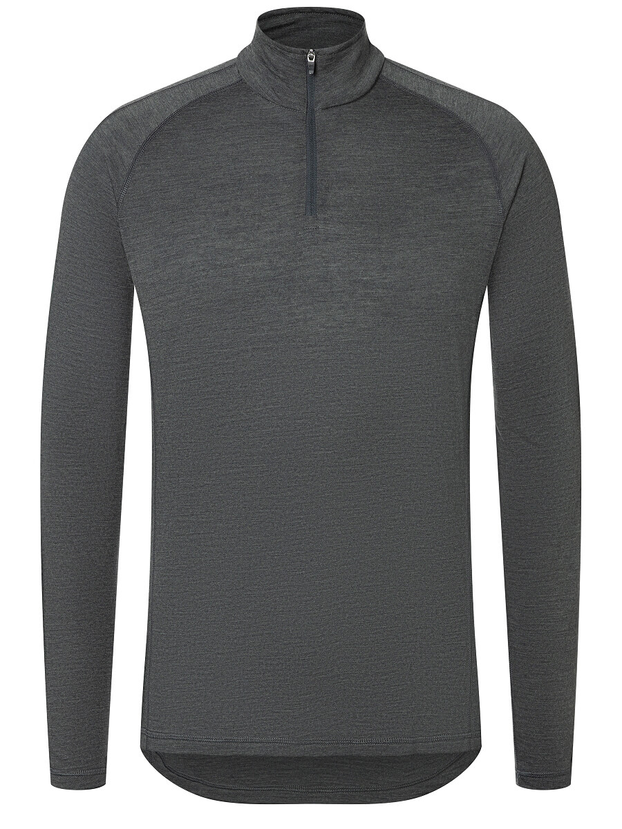 SUPER.NATURAL Base 1/4 ZIP 175 - Longsleeve Herren