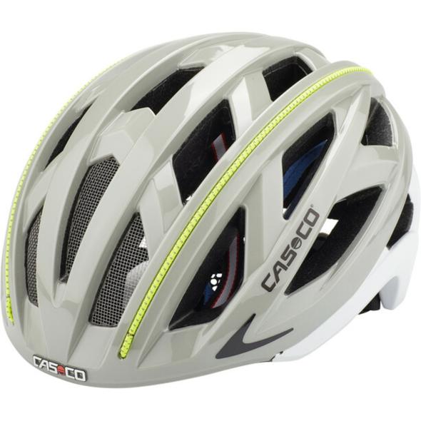 Casco Cuda 2 Strada Fahrradhelm (Hellgrau 54-58 in cm) Fahrradhelme
