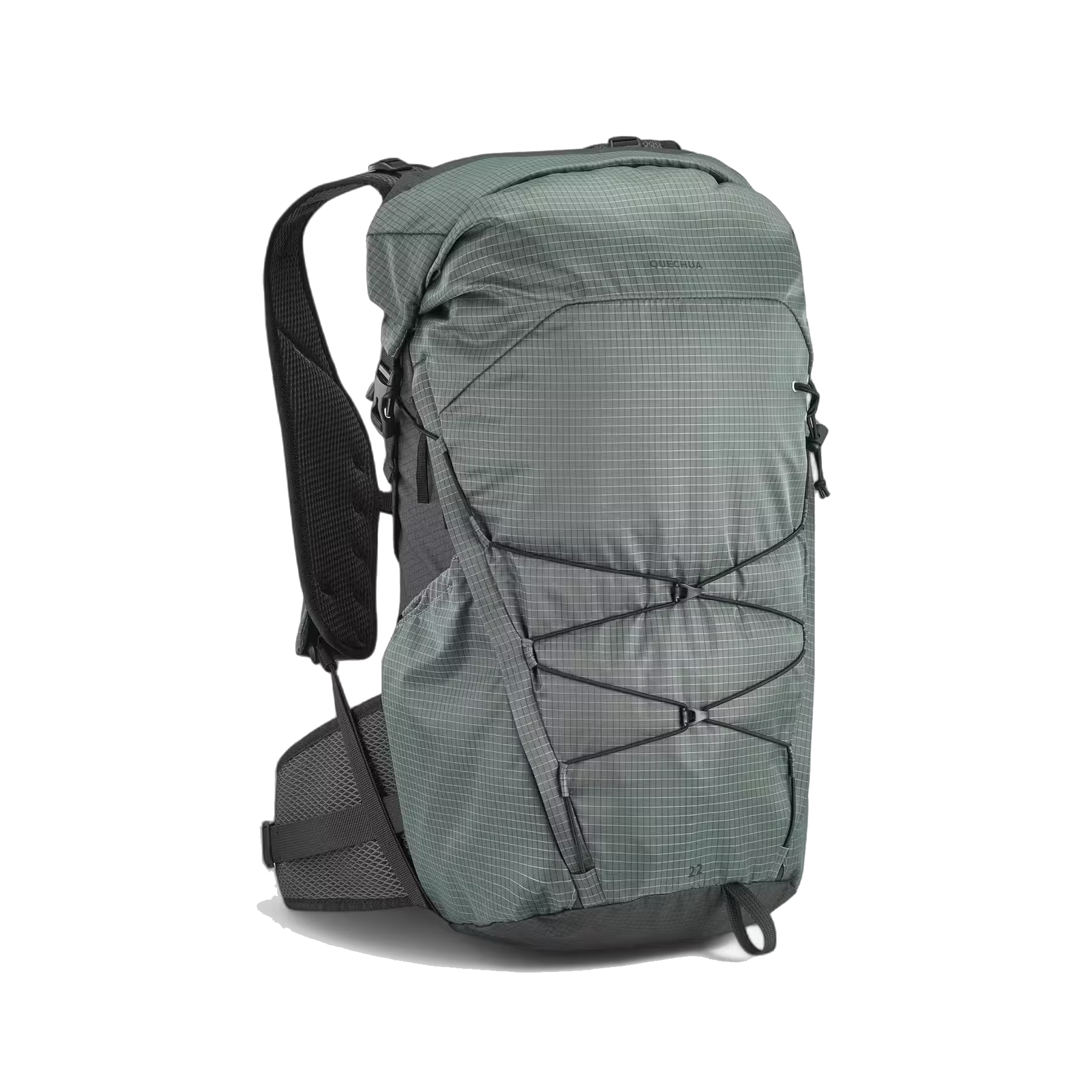 DECATHLON Quechua Wanderrucksack 22 Rolltop MH500 - Daypack
