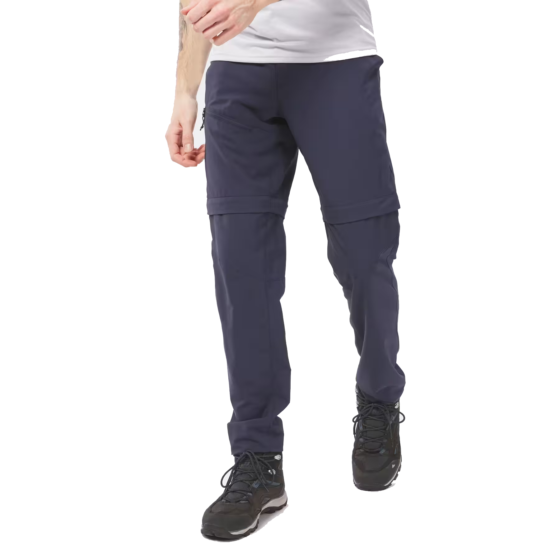 DECATHLON QUECHUA Zip-Off-Hose MH150 - Wanderhose, Herren 