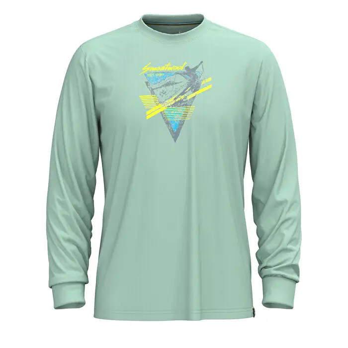 SMARTWOOL 90s Shred Graphic Long Sleeve Tee - Langarm T-Shirt Herren