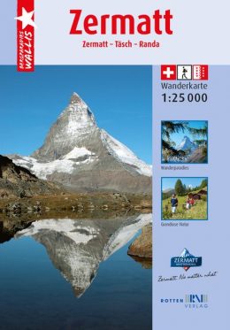 ROTTEN Wanderkarte 7, Zermatt 1:25.000 - Karte