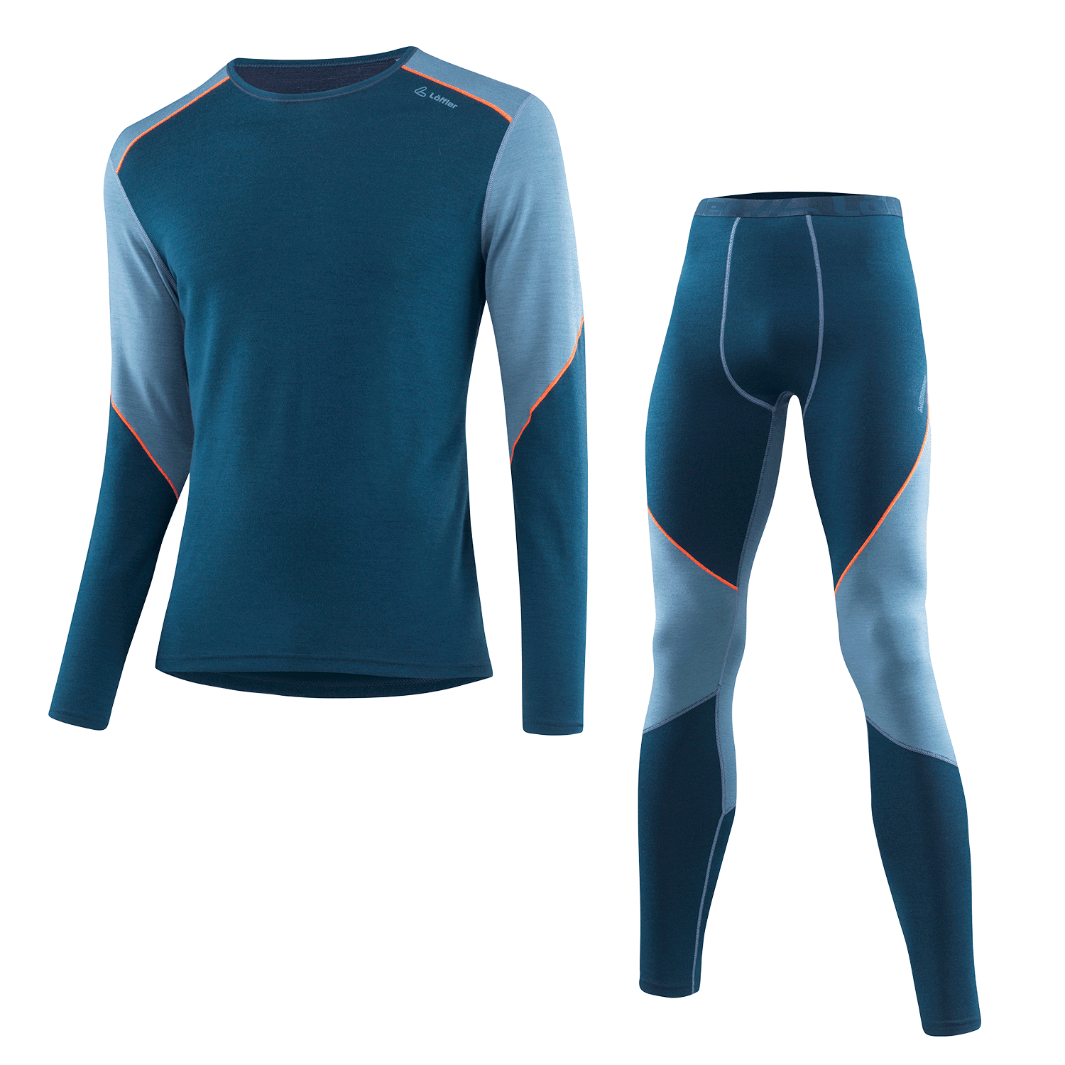 LÖFFLER M Set Long Transtex Merino - Unterwäsche, Herren
