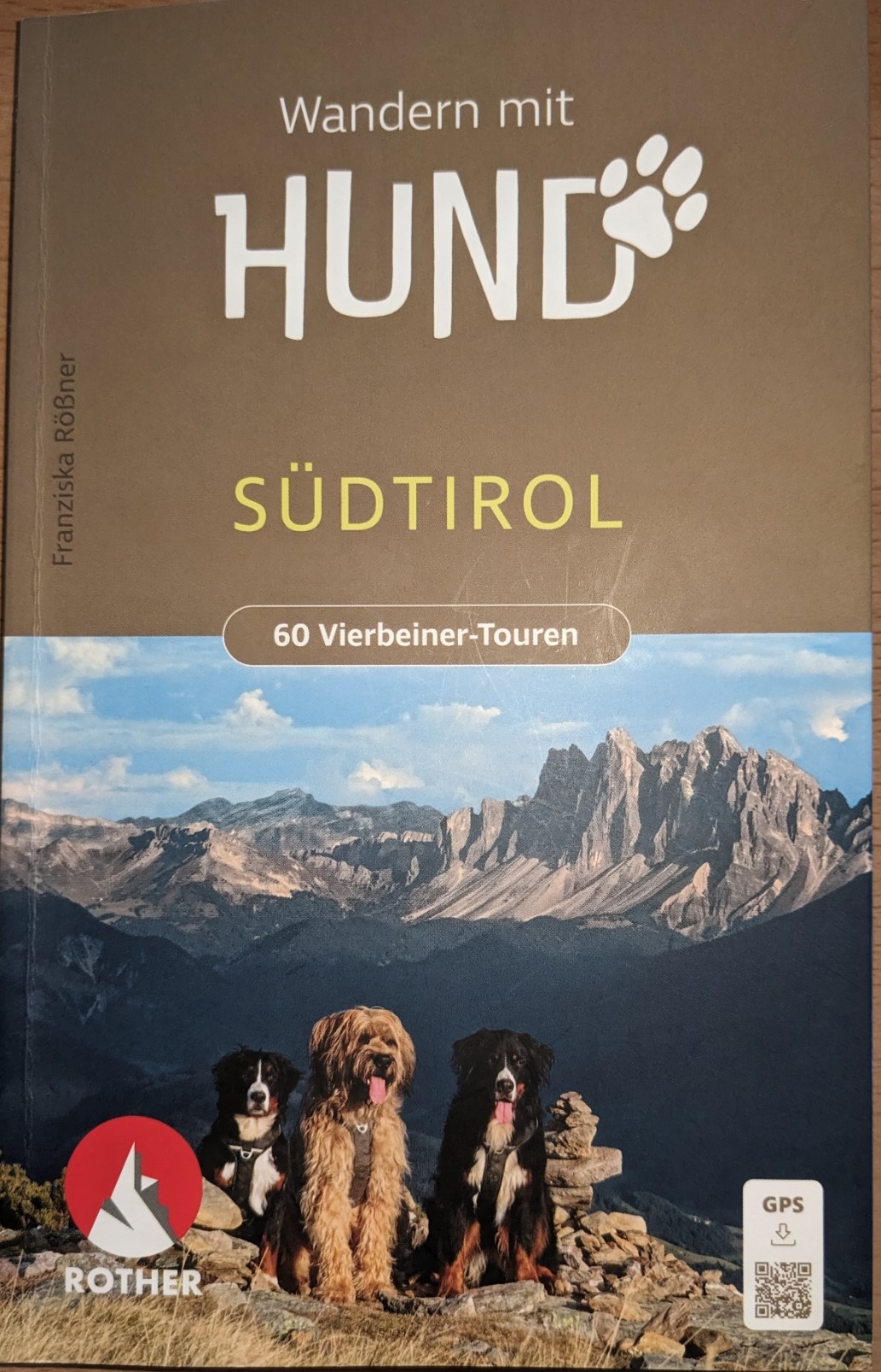ROTHER BERGVERLAG Wandern mit Hund Südtirol - Wanderführer