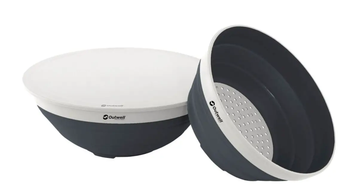 OUTWELL Collaps Bowl & Colander - Campinggeschirr