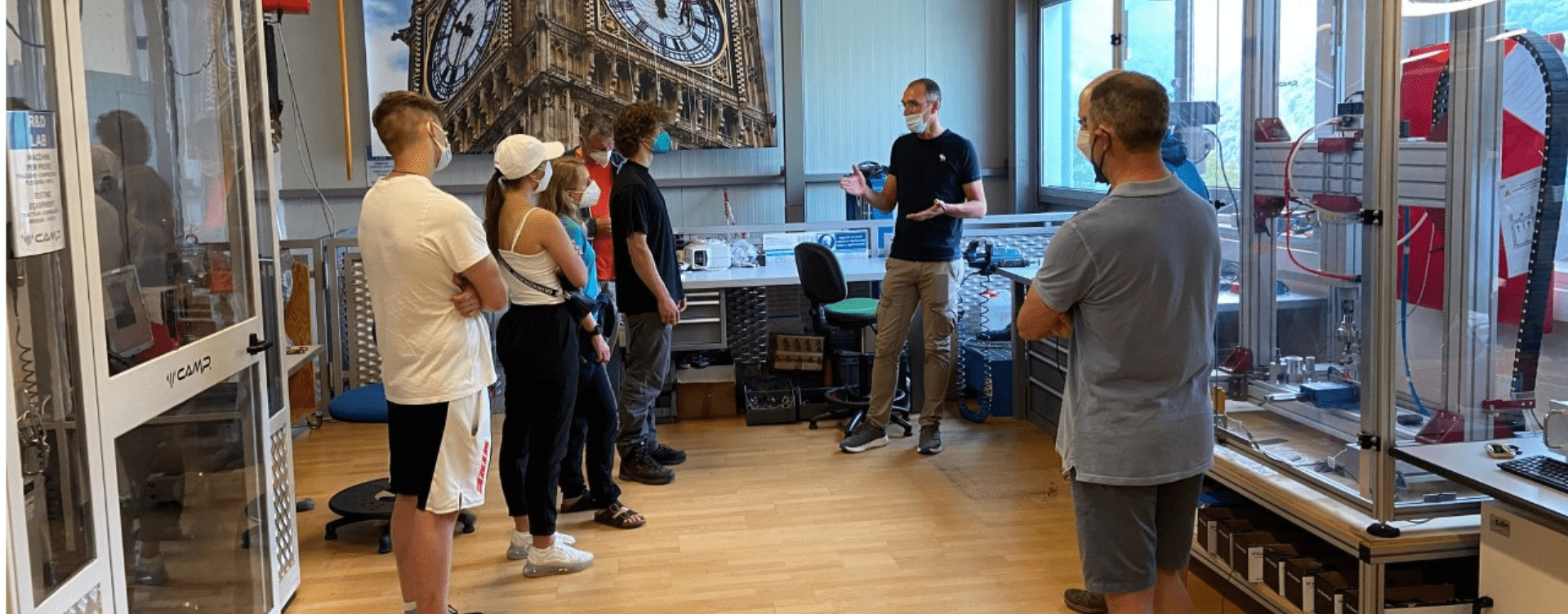 Ein Besuch bei CAMP - Outdoor- und Kletterausrüstung