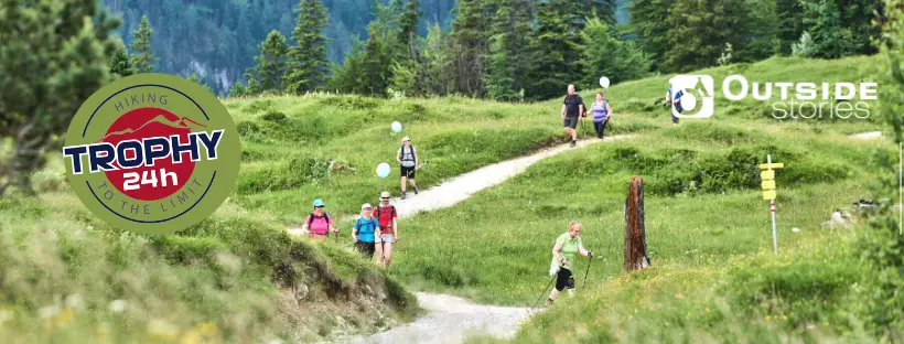 Weitwanderungen mit der '24h Trophy' - Starterpaket zu gewinnen