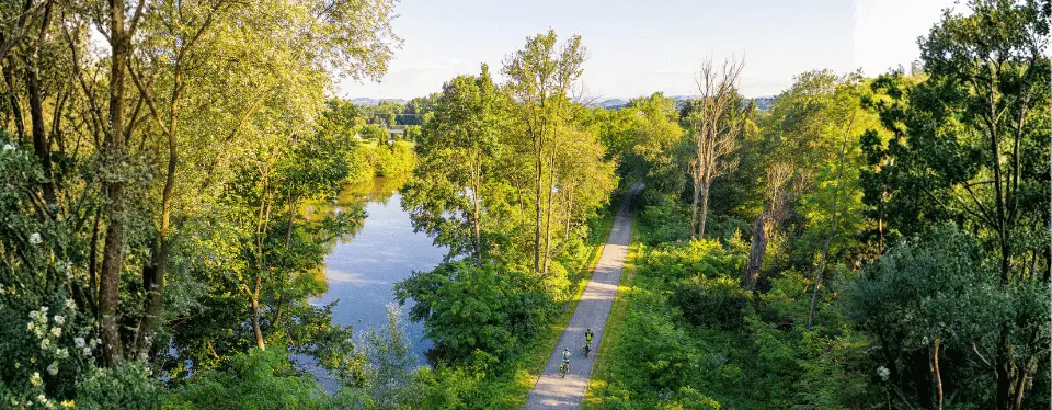 3 furiose Fluss- und Fernradwege Steiermark - Österreich