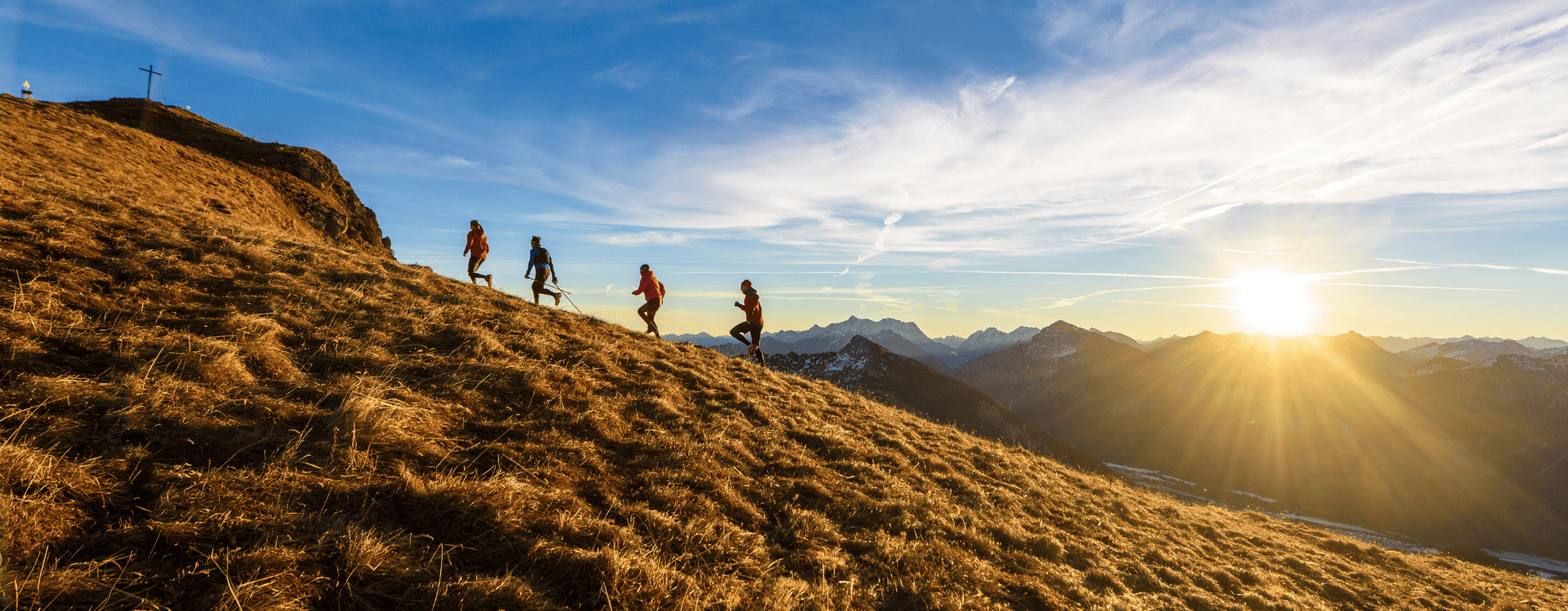 Endspurt zum Gipfel. Foto: TVB Tannheimer Tal, Wolfgang Ehn.