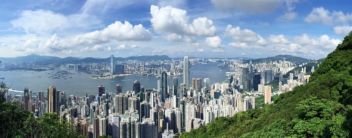Mega-Skyline. Foto: Hongkong Tourism Board