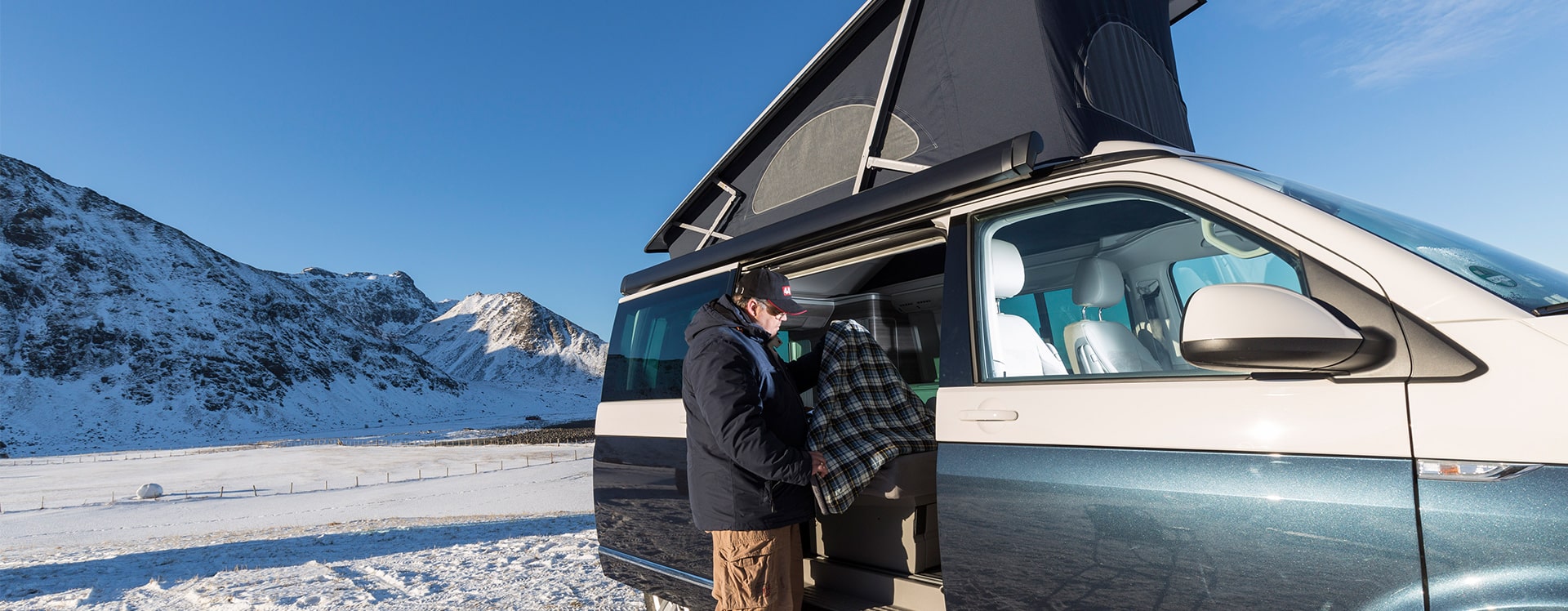 Wintercamping Norwegen