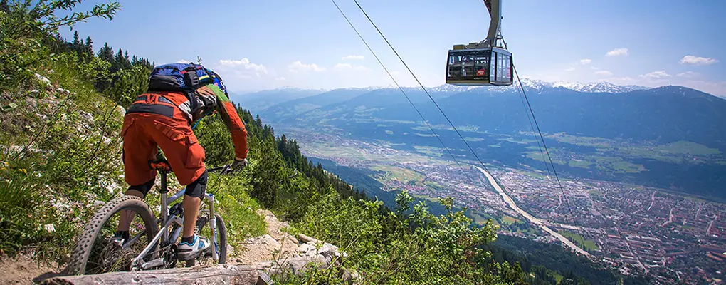 3 kracherte Mountainbike-Touren bei Innsbruck - Österreich