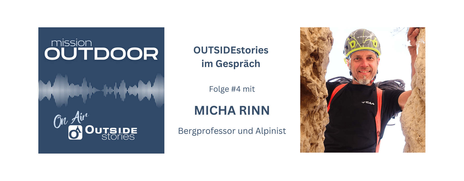 mission OUTDOOR - Micha Rinn - Der Podcast für alle die gerne draußen aktiv sind