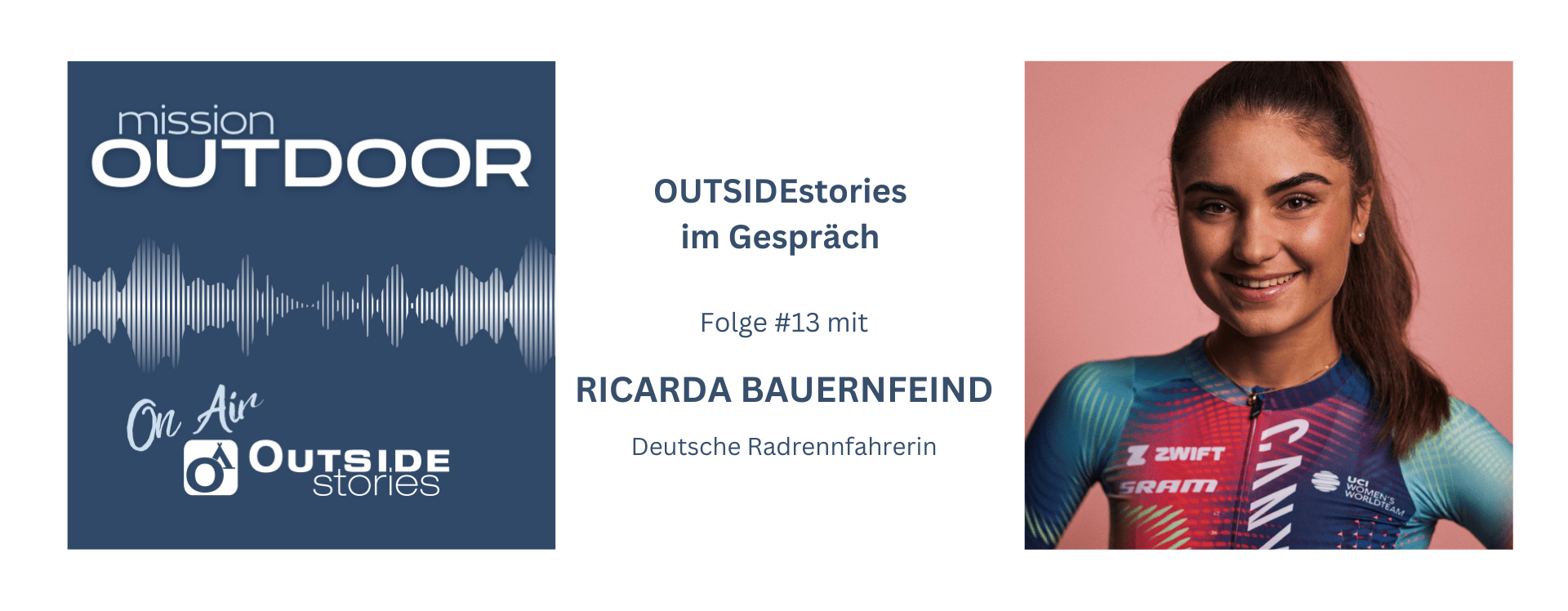Podcast #13 - mission OUTDOOR mit Ricarda Bauernfeind