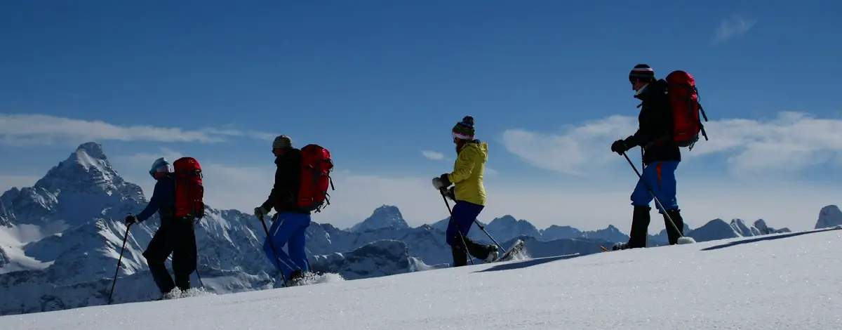 Checkliste: Schneeschuhwandern