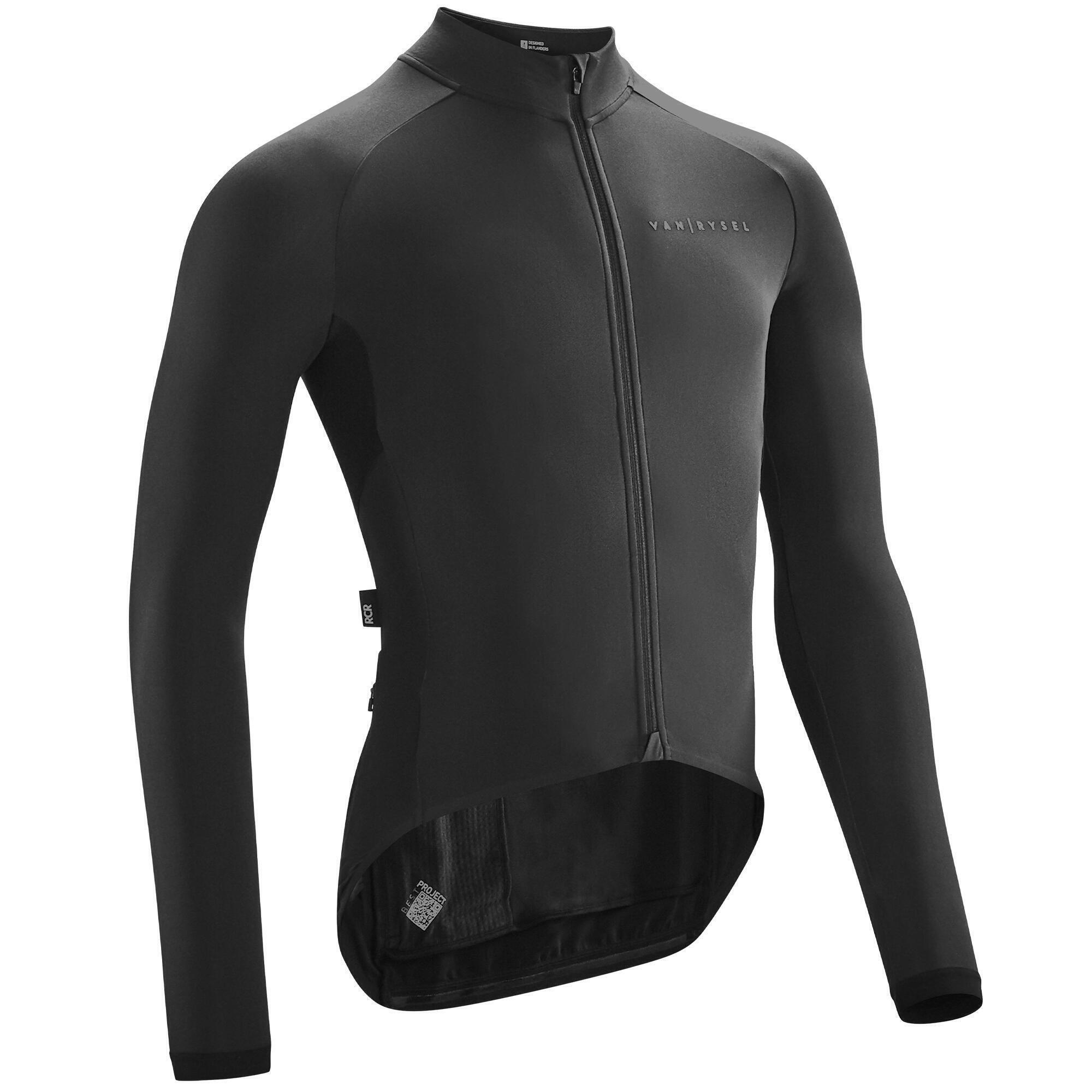DECATHLON VAN RYSEL Racer Langarm Radtrikot - Rennrad-Trikot, Herren