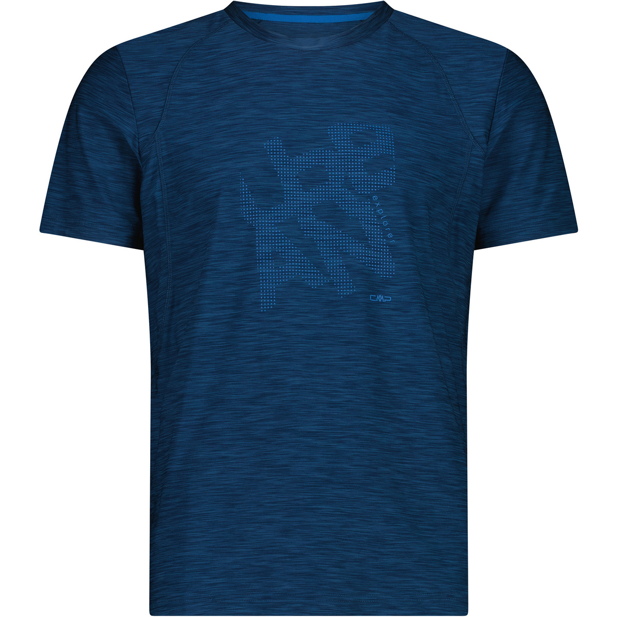 CMP Herren Melange Print T-Shirt