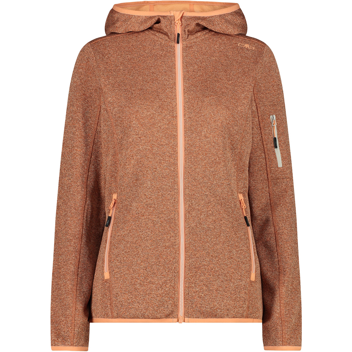 CMP Damen Knitted Hoodie Jacke