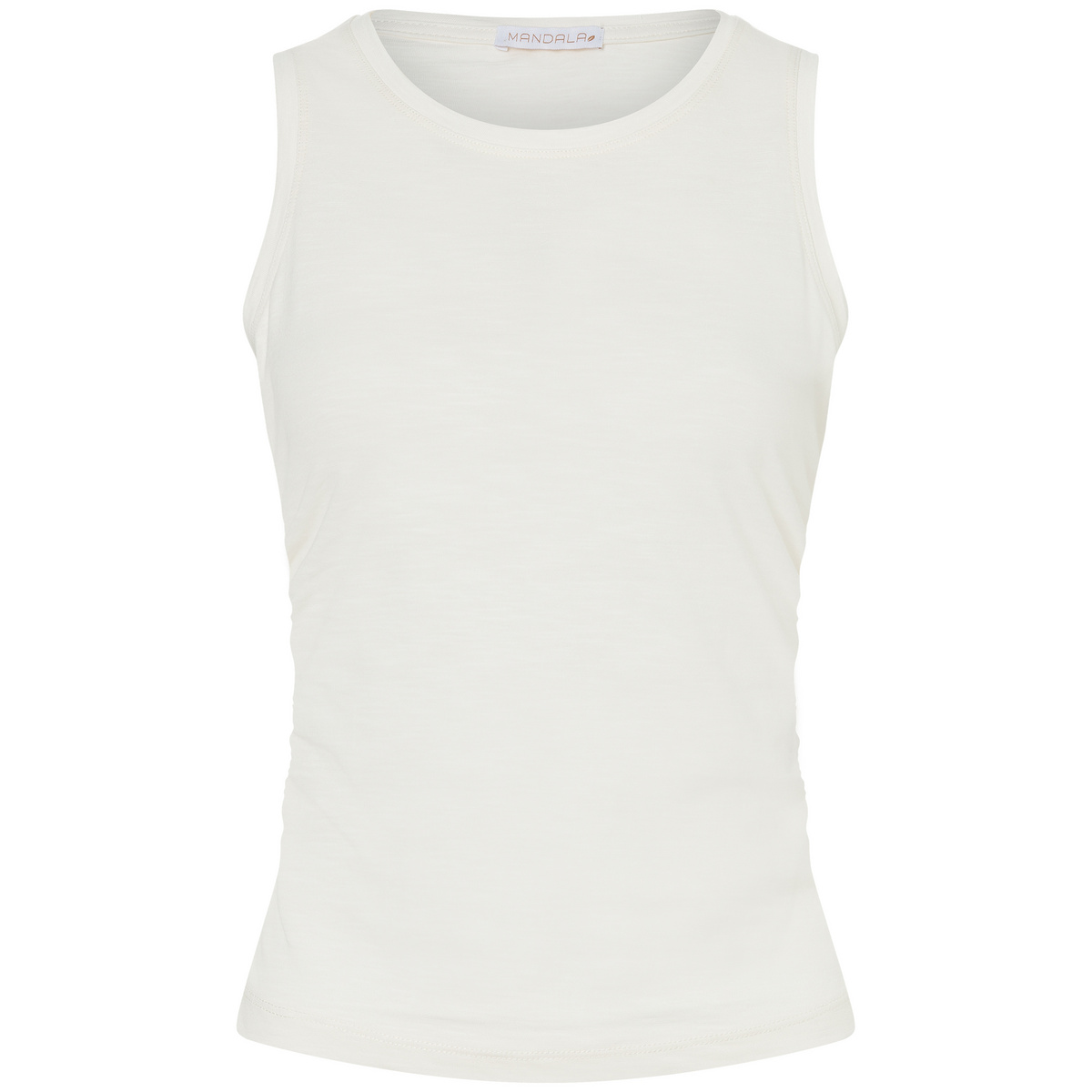 Mandala Damen Cropped Ruffled Top