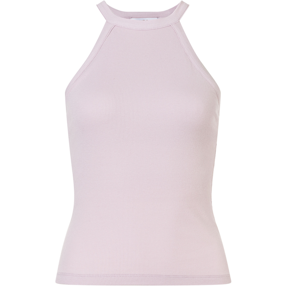 Mandala Damen Ribbed Halterneck Top