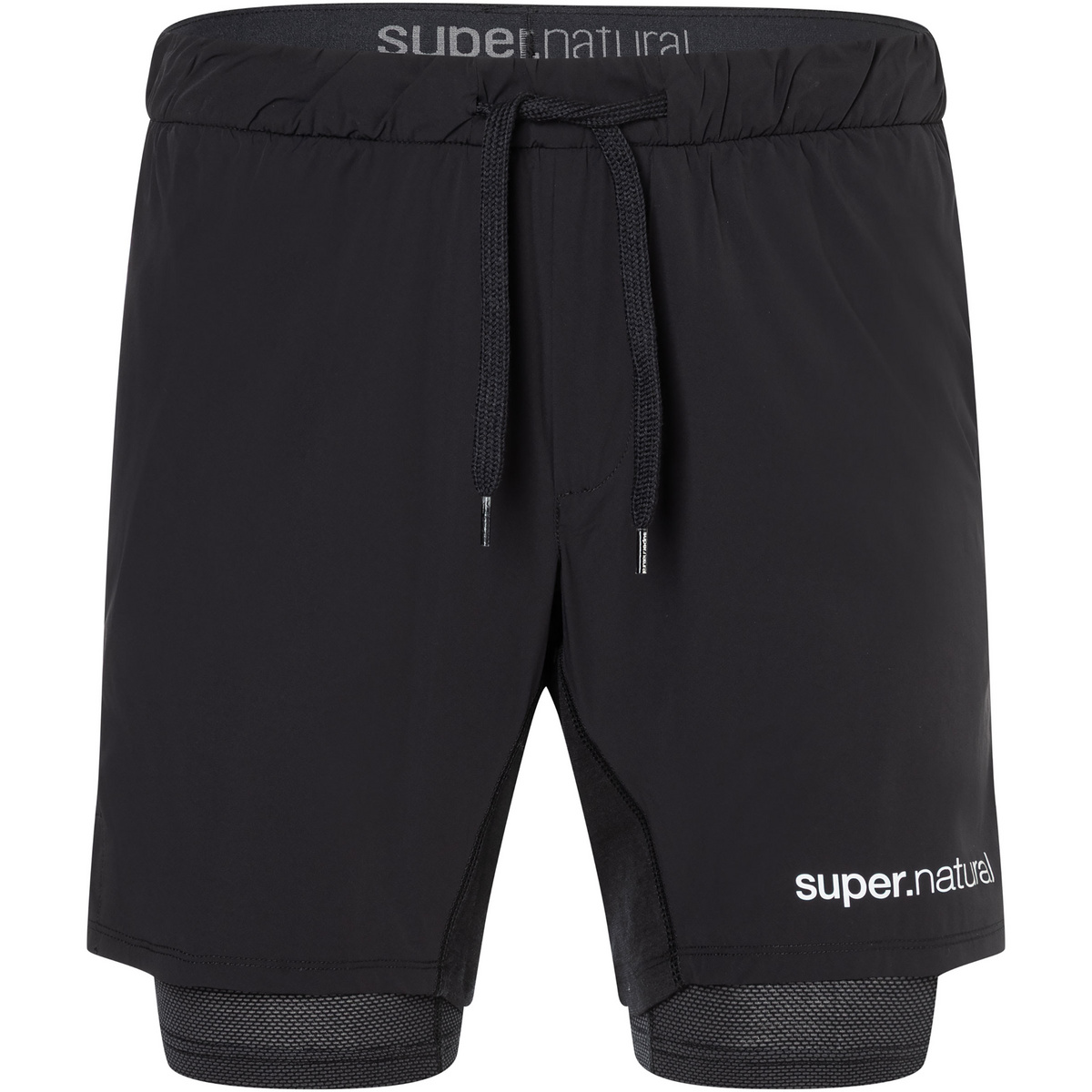 Super.Natural Herren Double Layer Shorts