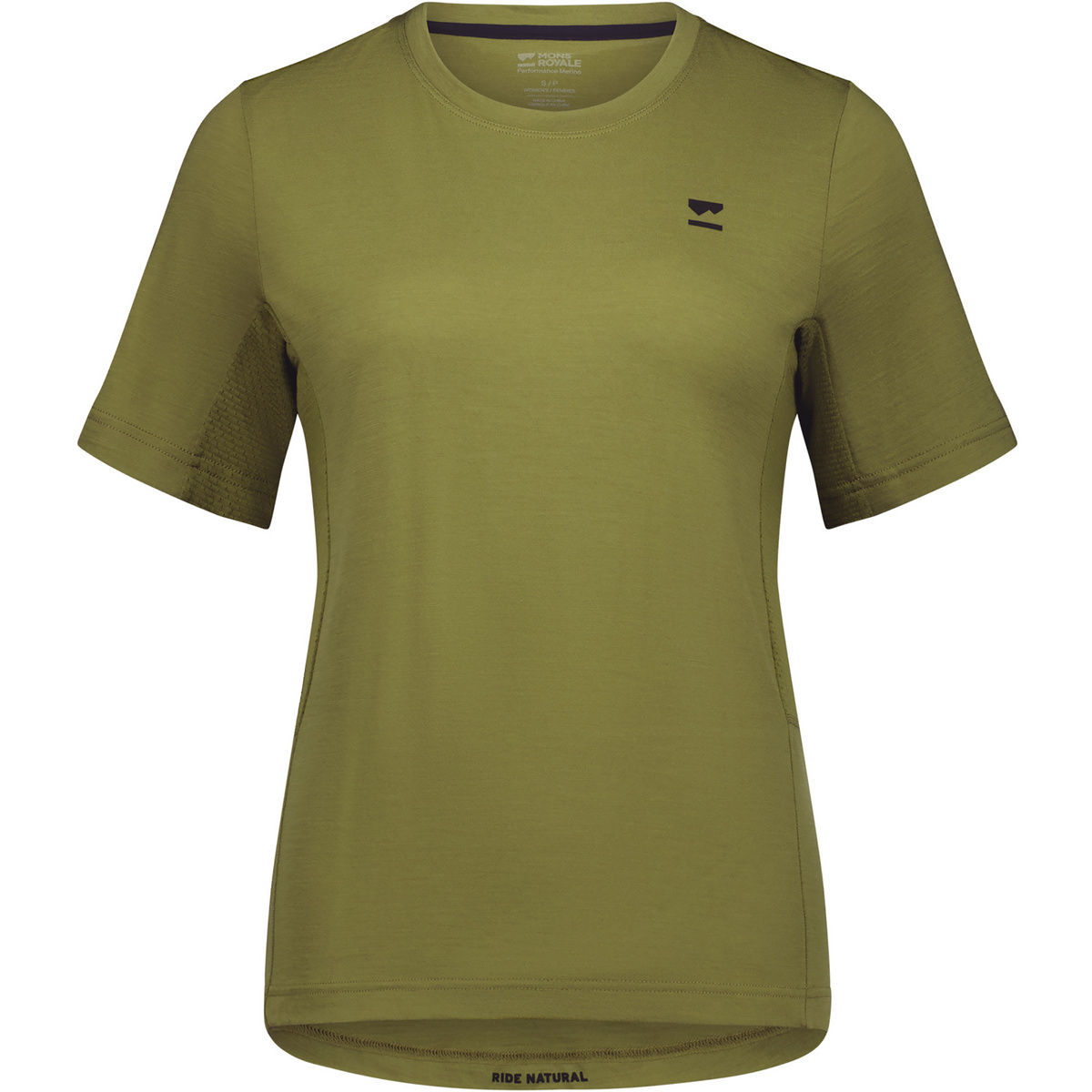 Mons Royale Damen Tarn Merino Shift T-Shirt